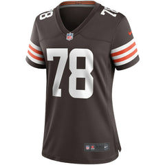 NFL Jack Conklin Cleveland Browns Women's Player Game Jersey - Brown
