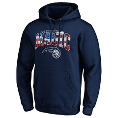 Orlando Magic Banner Wave Pullover Hoodie Navy