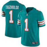 NFL Tua Tagovailoa Miami Dolphins Alternate Vapor Limited Jersey - Aqua