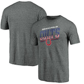 Indianapolis Colts Team Freedom Tri-Blend T-Shirt Gray