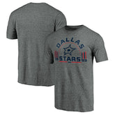 NHL Dallas Stars Team Freedom Tri-Blend T-Shirt - Heathered Gray