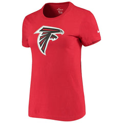 Atlanta Falcons Women's Logo Essential T-Shirt Red