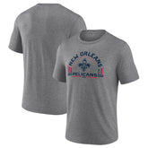 New Orleans Pelicans Team Freedom Tri-Blend T-Shirt Gray