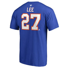 NHL Anders Lee New York Islanders Fanatics Name & Number T-Shirt - Royal