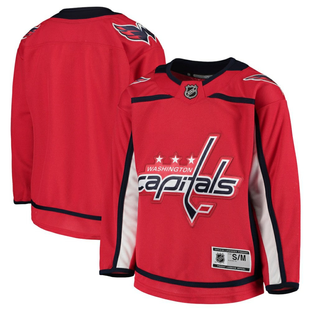 NHL Washington Capitals Youth Home Premier Team Jersey - Red