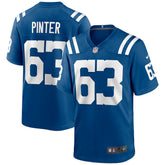 Danny Pinter Indianapolis Colts Game Jersey Royal