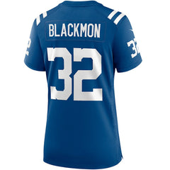 NFL Julian Blackmon Indianapolis Colts Women's Game Jersey - Royal