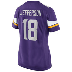 NFL Justin Jefferson Minnesota Vikings Women's Game Jersey - Purple
