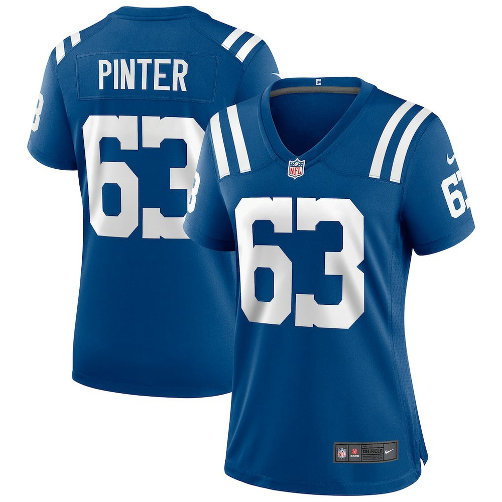 NFL Danny Pinter Indianapolis Colts Women's Game Jersey - Royal