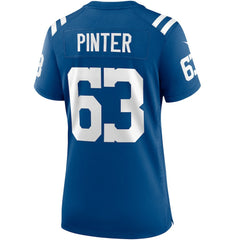 NFL Danny Pinter Indianapolis Colts Women's Game Jersey - Royal