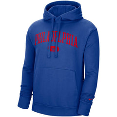 Philadelphia 76ers Heritage Essential Pullover Hoodie Royal