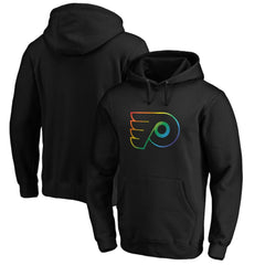 NHL Philadelphia Flyers Team Pride Logo Pullover Hoodie - Black