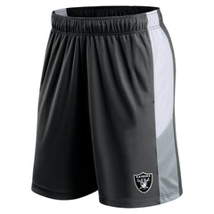 Las Vegas Raiders Prep Colorblock Shorts Black