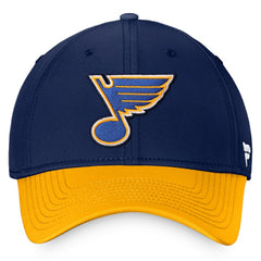 NHL St. Louis Blues Fanatics Core Primary Logo Flex Hat - Navy