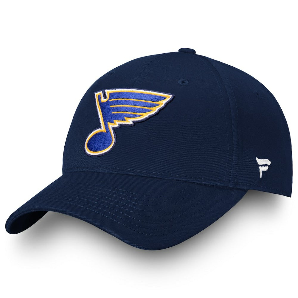NHL St. Louis Blues Fanatics Core Adjustable Hat - Navy