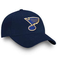 NHL St. Louis Blues Fanatics Core Adjustable Hat - Navy