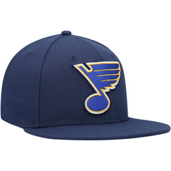 NHL St. Louis Blues Fanatics Core Primary Logo Fitted Hat - Navy