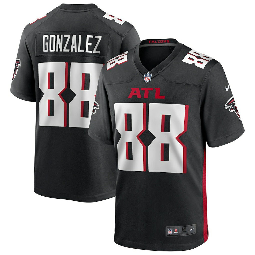NFL Tony Gonzalez Atlanta Falcons Game Retired Player Jersey - Black