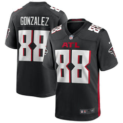NFL Tony Gonzalez Atlanta Falcons Game Retired Player Jersey - Black