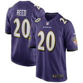 NFL Ed Reed Baltimore Ravens Game Retired Player Jersey - Purple