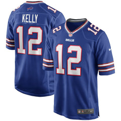 NFL Jim Kelly Buffalo Bills Game Retired Player Jersey - Royal