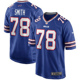 NFL Bruce Smith Buffalo Bills Game Retired Player Jersey - Royal