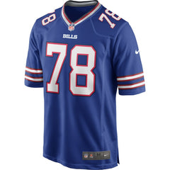 NFL Bruce Smith Buffalo Bills Game Retired Player Jersey - Royal