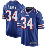 NFL Thurman Thomas Buffalo Bills Game Retired Player Jersey - Royal