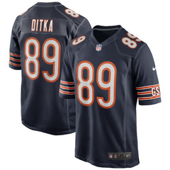 NFL Mike Ditka Chicago Bears Game Retired Player Jersey - Navy