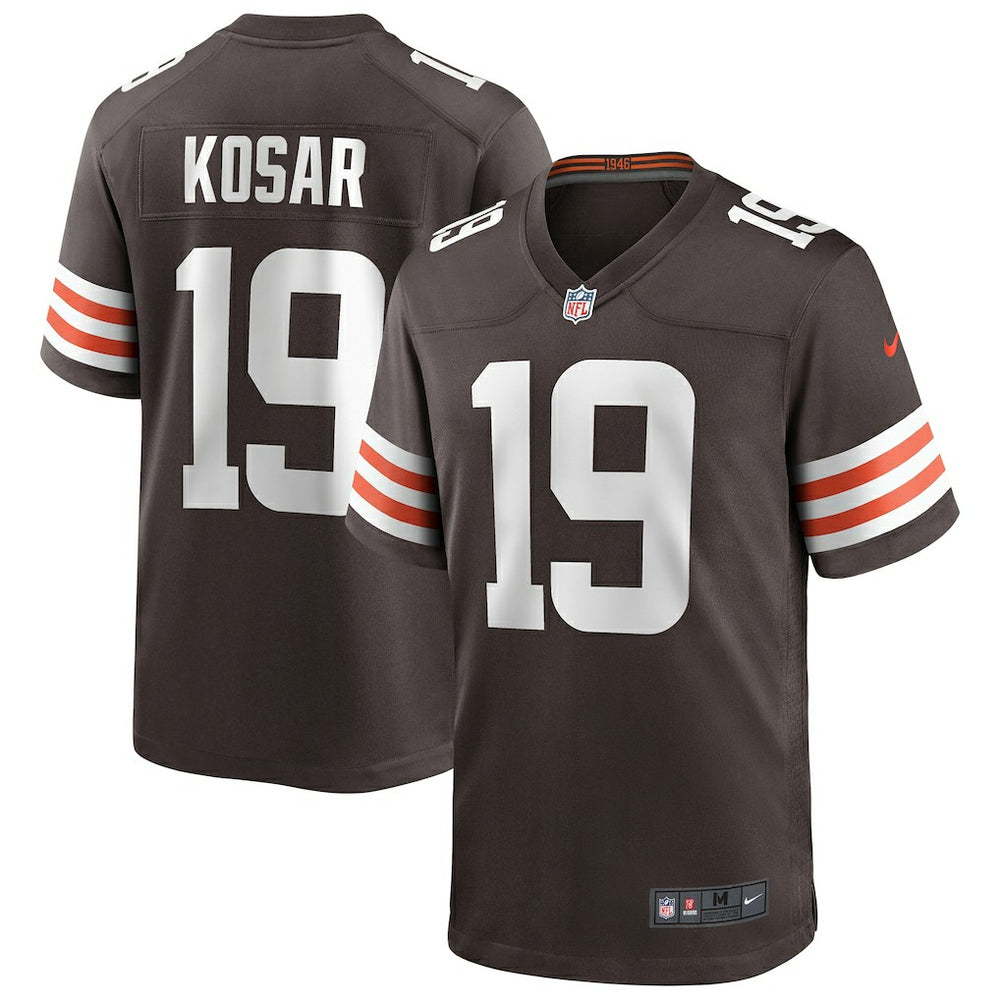 NFL Bernie Kosar Cleveland Browns Game Retired Player Jersey - Brown