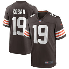 NFL Bernie Kosar Cleveland Browns Game Retired Player Jersey - Brown