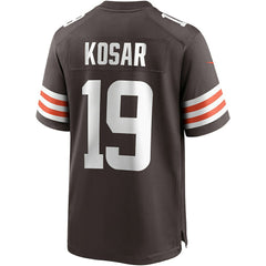 NFL Bernie Kosar Cleveland Browns Game Retired Player Jersey - Brown