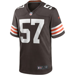 NFL Clay Matthews Cleveland Browns Game Retired Player Jersey - Brown
