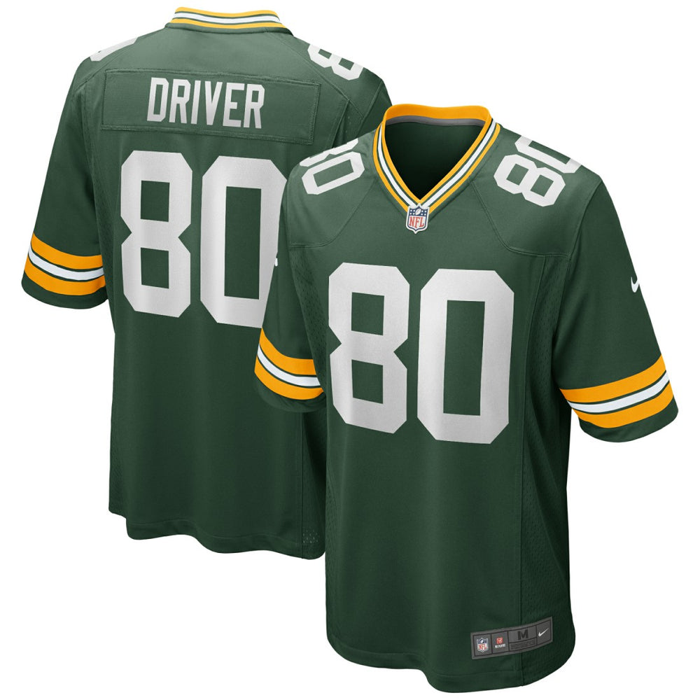 NFL Donald Driver Green Bay Packers Game Retired Player Jersey - Green
