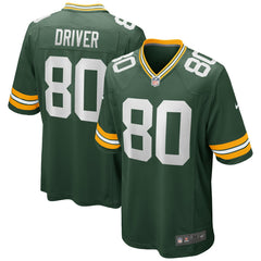 NFL Donald Driver Green Bay Packers Game Retired Player Jersey - Green