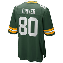 NFL Donald Driver Green Bay Packers Game Retired Player Jersey - Green