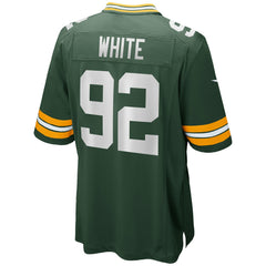 NFL Reggie White Green Bay Packers Game Retired Player Jersey - Green