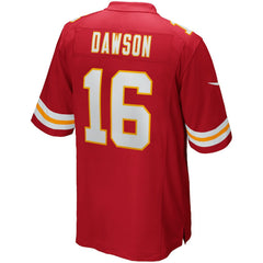 NFL Len Dawson Kansas City Chiefs Game Retired Player Jersey - Red