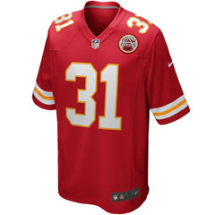 NFL Priest Holmes Kansas City Chiefs Game Retired Player Jersey - Red