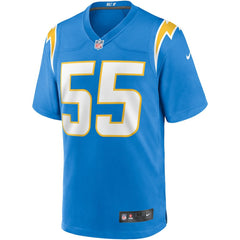 NFL Junior Seau Los Angeles Chargers Game Retired Player Jersey - Powder Blue