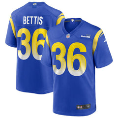 NFL Jerome Bettis Los Angeles Rams Game Retired Player Jersey - Royal
