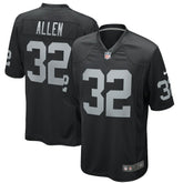 NFL Marcus Allen Las Vegas Raiders Game Retired Player Jersey - Black