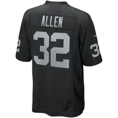NFL Marcus Allen Las Vegas Raiders Game Retired Player Jersey - Black