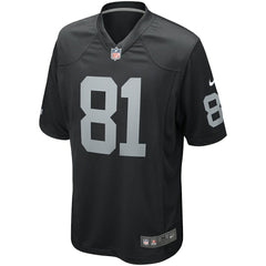 NFL Tim Brown Las Vegas Raiders Game Retired Player Jersey - Black