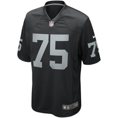 NFL Howie Long Las Vegas Raiders Game Retired Player Jersey - Black