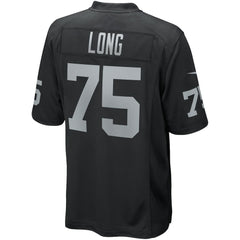 NFL Howie Long Las Vegas Raiders Game Retired Player Jersey - Black