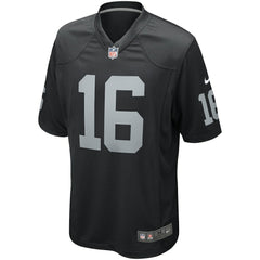 Jim Plunkett Las Vegas Raiders Game Retired Player Jersey Black
