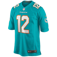 NFL Bob Griese Miami Dolphins Game Retired Player Jersey - Aqua