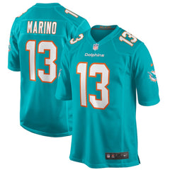 NFL Dan Marino Miami Dolphins Game Retired Player Jersey - Aqua