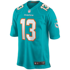 NFL Dan Marino Miami Dolphins Game Retired Player Jersey - Aqua